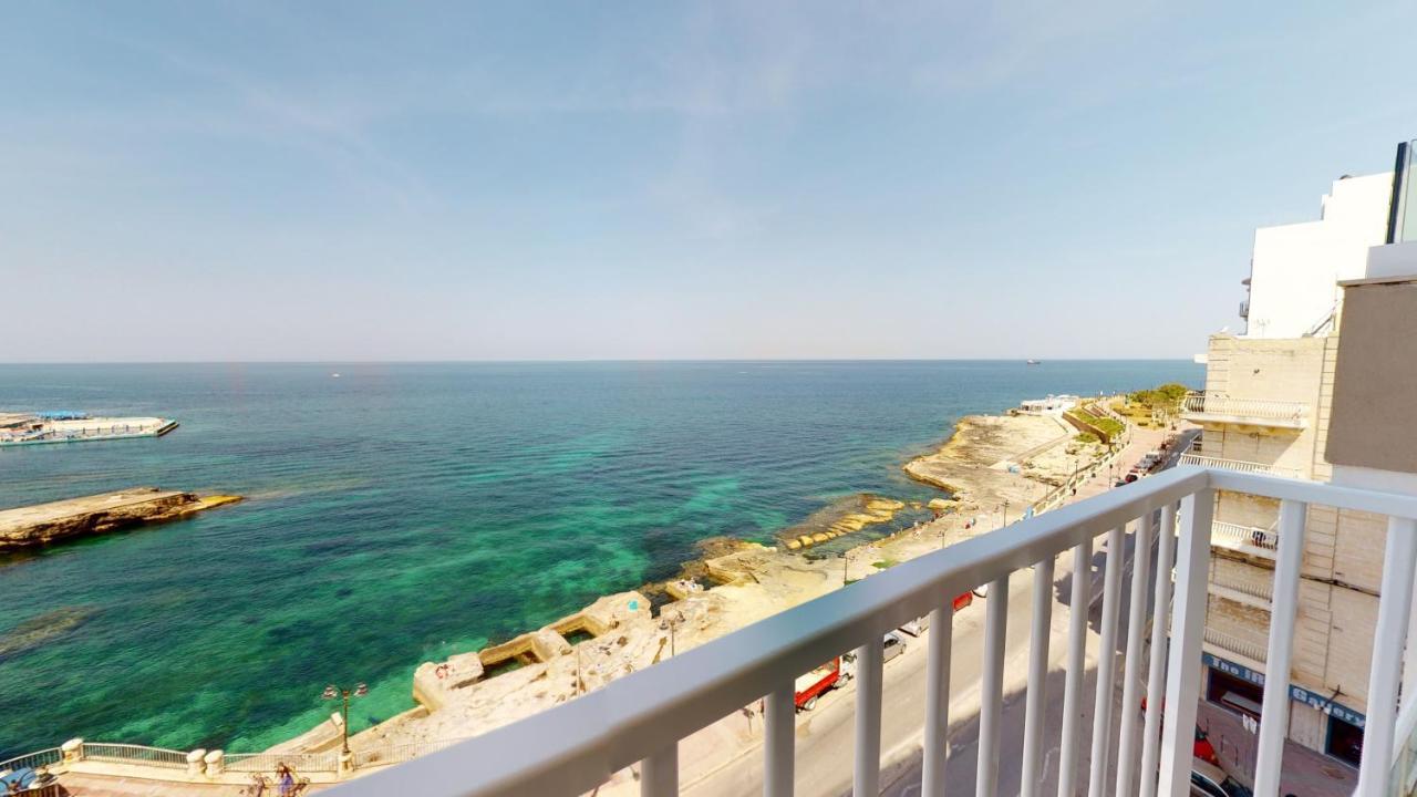 6Th Floor Seafront Apartment With Open Sea Views Сліма Екстер'єр фото